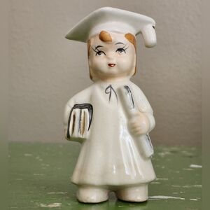 Vintage Graduation Figurine 1950s